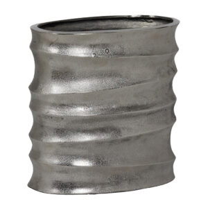 Vase mit Rillen