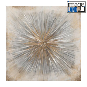 Imageland Bild Sonne in Gold und Silber