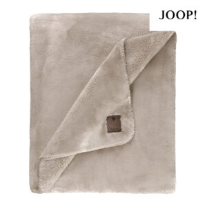 JOOP! Decke SLEEK grau