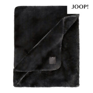 JOOP! Decke SLEEK stein