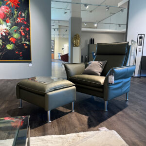Sessel und Hocker PORTO extra hoch