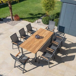 Zebra Tisch Hudson 3452 Edelstahl/Teakholz