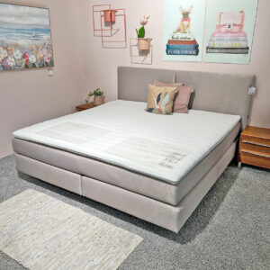 Boxspringbett DreamArt TL 3112 taupe - sofort verfügbar!
