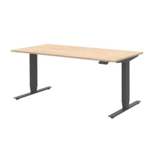 Röhr Bush Höhenverstellbarer Schreibtisch HOME OFFICE Anthrazit