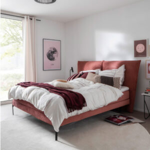 SCHÖNER WOHNEN-Kollektion Boxspringbett VITA Kopfteil 422 Multiline KLS Tiny Solo