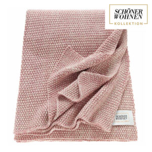 SCHÖNER WOHNEN-Kollektion Decke MELANGE rose