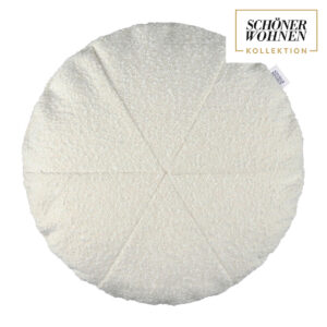 SCHÖNER WOHNEN-Kollektion Kissen rund BAY offwhite