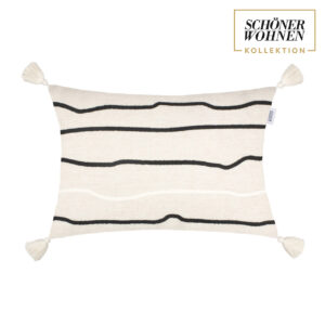 SCHÖNER WOHNEN-Kollektion Kissen groß BOHO offwhite