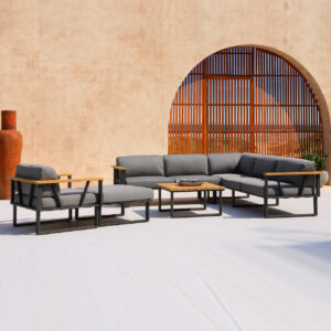 Zebra Belvedere Loungeset 5tlg.