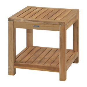 Zebra Lobby Kaffeetisch 3345-S Teakholz Beistelltisch