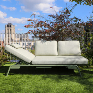 Zebra Lounge 3-Sitzer Somerset 6610 Aluminium