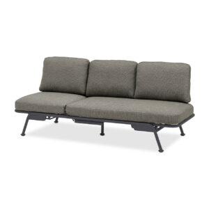 Zebra Lounge 3-Sitzer Somerset 6613 Aluminium