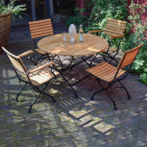 Zebra Florence Biergartensessel 4119-S/2219-S Armlehnstuhl