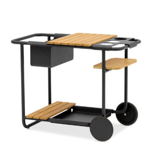 Zebra Outdoor Trolley Somerset 6615 Aluminium/Teakholz